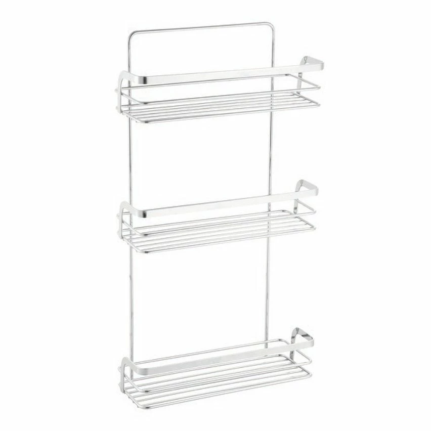 Coupon 🤩 MSV Etagère de douche 3 niveaux à fixer RILEY Chromé ⌛ 1 Coupon 🤩 MSV Etagère de douche 3 niveaux à fixer RILEY Chromé ⌛