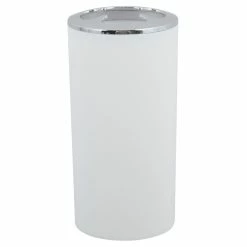 Bon marché 🥰 MSV ensemble 6 accessoires de salle de bain PP HANNAH Blanc 🥰 -Métal Soldes 3700703919704 7