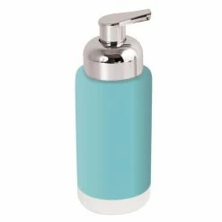 Tout neuf 🔥 MSV Distributeur de savon Céramique CAGLIARI Bleu Clair 😍