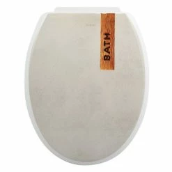 Coupon ✔️ MSV Abattant WC PP IGUACU Beige - Charnières PS 🔔