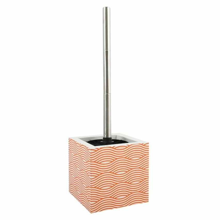 Coupon ⭐ MSV Brosse Wc avec support MDF & Acier Inox WAVE Orange 💯 1 Coupon ⭐ MSV Brosse Wc avec support MDF & Acier Inox WAVE Orange 💯