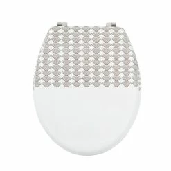 Budget ✔️ MSV Abattant Wc MDF BENTO - Charnières Inox ❤️