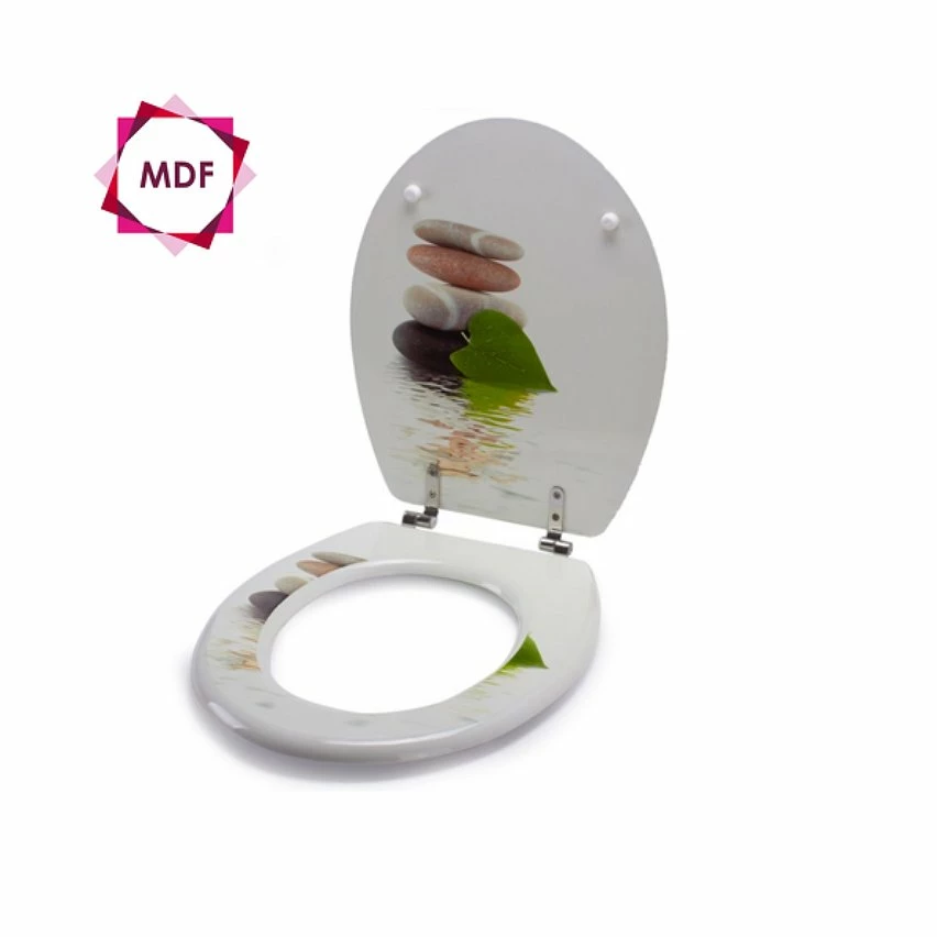 Top 10 💯 MSV Abattant WC MDF LINGGA - Charnières Inox 🔥 2 Top 10 💯 MSV Abattant WC MDF LINGGA - Charnières Inox 🔥 – Image 2