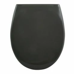 Tout neuf 💯 MSV Abattant WC Thermo Dur Gris Anthracite - Charnières Inox 🛒