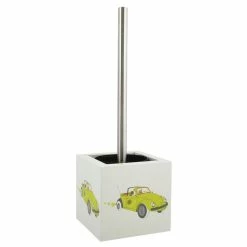 Remise ⌛ MSV Brosse Wc avec support MDF & Acier Inox Carré Cox 70' 🌟