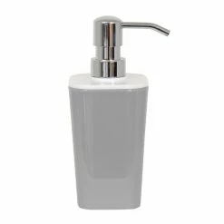 Meilleure vente 😀 MSV Distributeur de savon PS SOFT TOUCH Gris 💯