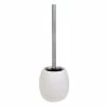 Vente flash 🎉 MSV Brosse Wc avec support Céramique Mati Blanc ❤️