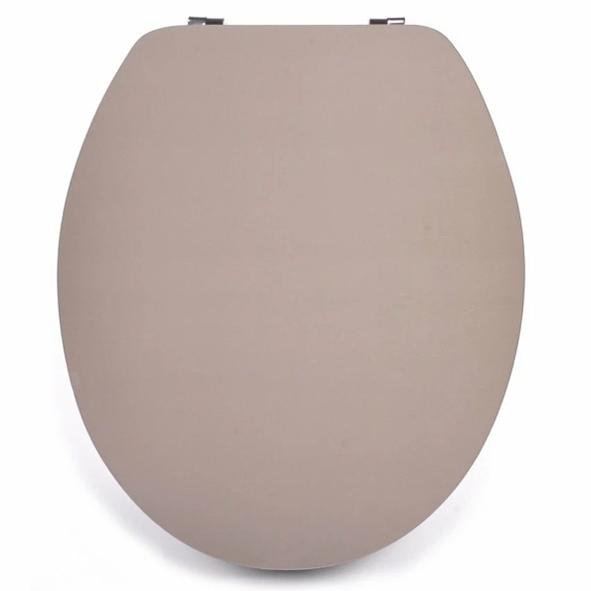 Remise 👏 MSV Abattant WC MDF Finition Brillante Taupe - Charnières Inox 🎉 1 Remise 👏 MSV Abattant WC MDF Finition Brillante Taupe - Charnières Inox 🎉