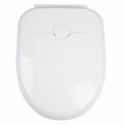Tout neuf 🧨 MSV Abattant WC PVC Combiné Adulte / Enfant Blanc - Charnières PS 🥰