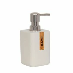 Coupon 🔥 MSV Distributeur de savon Ciment IGUACU Blanc 🧨