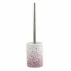Budget ⌛ MSV Brosse Wc avec support Céramique BREST Rose Fuschia 🌟
