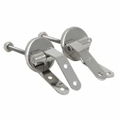 Sortie 🤩 MSV Abattant WC MDF ORIGAMI Bleu - Charnières Inox 🤩 -Métal Soldes 3700703981275 4