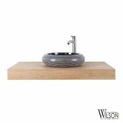 Métal Soldes 17 Meilleur prix 👍 Wilson Plan suspendu 90 cm, chêne naturel - Monica ❤️