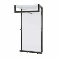 Remise 🧨 Paris prix Patère Murale 6 Crochets "Noé" 80cm Blanc 😀