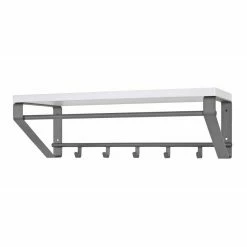 Meilleur prix 😉 Paris prix Patère Murale Design "Kare" 70cm Blanc ✔️