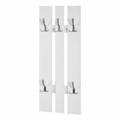 Remise ⭐ Paris prix Patère Murale 5 Crochets "Design" 100cm Blanc 😉