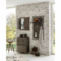 Top 10 😍 Paris prix Patère Murale "Vaded" 120cm Anthracite 🔔 -Métal Soldes 4001070158826 2