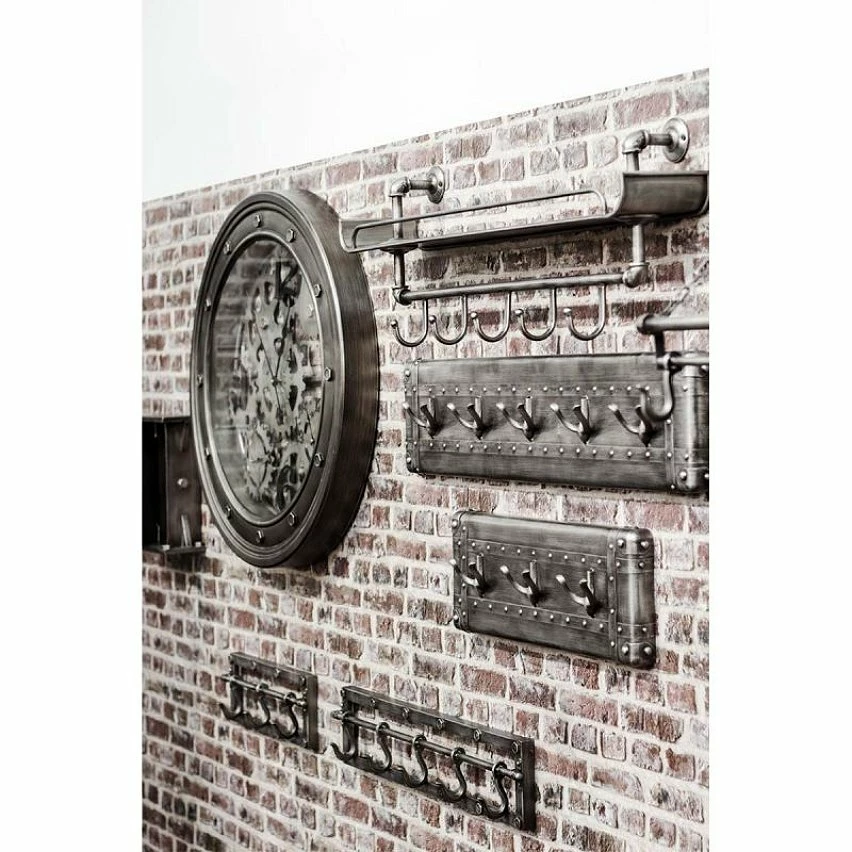 Meilleur prix 👏 Paris prix Patère Murale en Métal "5 Crochets" 73cm Anthracite 🎁 2 Meilleur prix 👏 Paris prix Patère Murale en Métal "5 Crochets" 73cm Anthracite 🎁 – Image 2