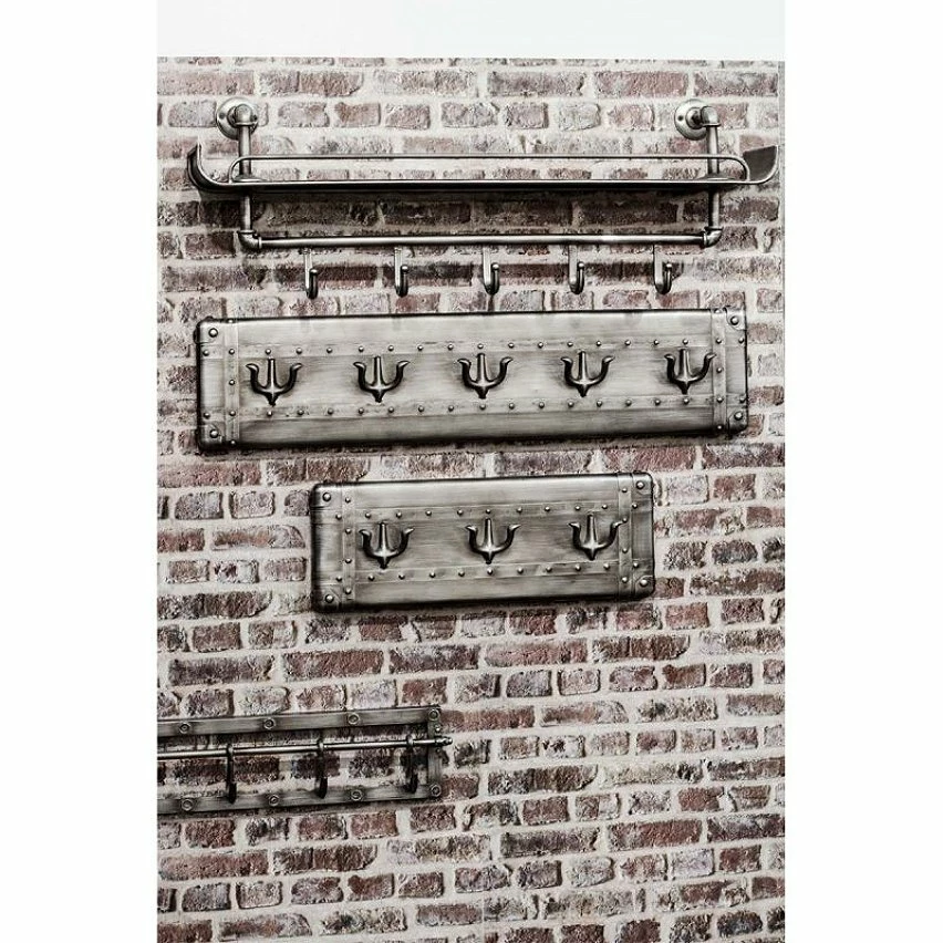 Meilleur prix 👏 Paris prix Patère Murale en Métal "5 Crochets" 73cm Anthracite 🎁 3 Meilleur prix 👏 Paris prix Patère Murale en Métal "5 Crochets" 73cm Anthracite 🎁 – Image 3