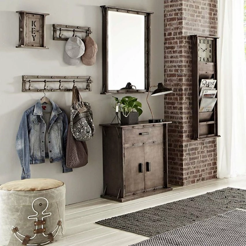 Meilleur prix 👏 Paris prix Patère Murale en Métal "5 Crochets" 73cm Anthracite 🎁 4 Meilleur prix 👏 Paris prix Patère Murale en Métal "5 Crochets" 73cm Anthracite 🎁 – Image 4