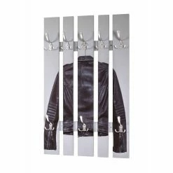 Bon marché 🥰 Paris prix Patère Murale Déco "Blouson" 100cm Gris 🛒