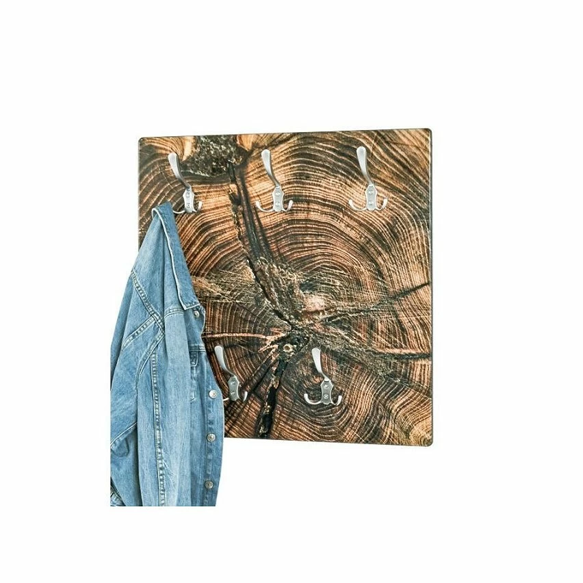 Tout neuf 👍 Alo Patere murale, MDF, Imprimé par UV, 5 Crochets en acier, 60 x 9 x 60 cm, 17867 😉 2 Tout neuf 👍 Alo Patere murale, MDF, Imprimé par UV, 5 Crochets en acier, 60 x 9 x 60 cm, 17867 😉 – Image 2