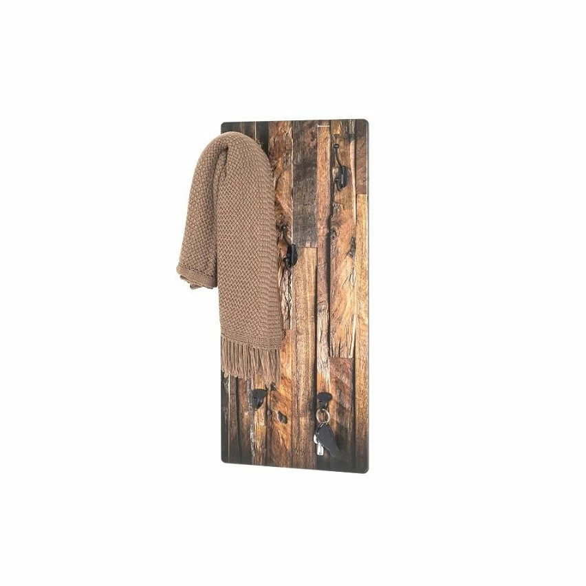 De gros 🔥 Alo Patere murale, MDF, Imprimé par UV, 6 Crochets, 45 x 100 x 8 cm, 17980 🤩 2 De gros 🔥 Alo Patere murale, MDF, Imprimé par UV, 6 Crochets, 45 x 100 x 8 cm, 17980 🤩 – Image 2