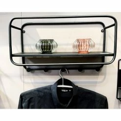 Meilleure vente ⌛ Paris prix Patère Murale 4 Crochets "Victoire" 45cm Noir ✔️ -Métal Soldes 4001070235060 6