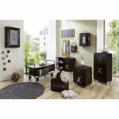 Grosses soldes 👍 Paris prix Patère Murale 7 Crochets "Écritoire" 65cm Naturel 🧨 -Métal Soldes 4001070289940 3