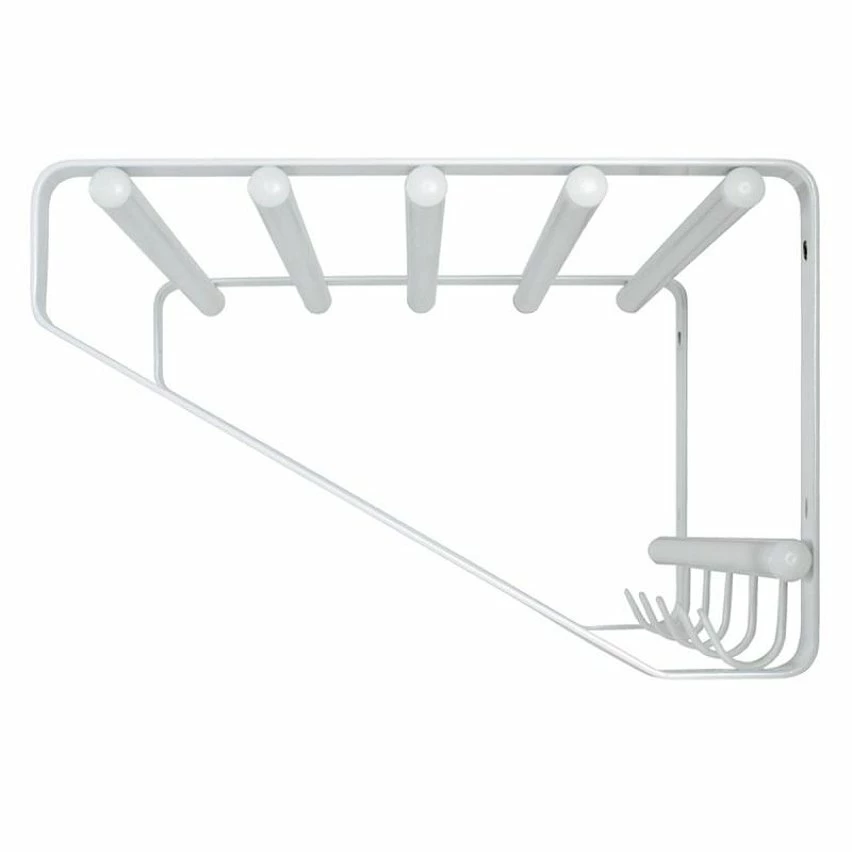 Acheter 👏 Paris prix Patère Murale 5 Crochets "Étagère" 65cm Blanc ❤️ 2 Acheter 👏 Paris prix Patère Murale 5 Crochets "Étagère" 65cm Blanc ❤️ – Image 2