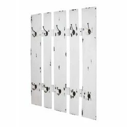 Bon marché 👏 Paris prix Patère Murale Vintage "Anie" 100cm Blanc 🥰