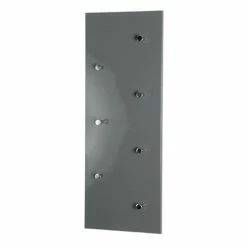 Budget ✨ Paris prix Patère Murale 7 Crochets "Vestes" 80cm Gris 🔥