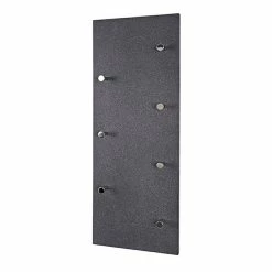 Meilleur prix 🤩 Paris prix Patère Murale 7 Crochets Déco "Granit" 80cm Gris 🎁