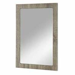 Acheter 💯 Paris prix Miroir Mural Design "Solide" 60cm Naturel 🤩