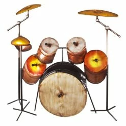 Remise ⌛ Paris prix Patère Murale Vintage "Batterie" 68cm Marron 👍