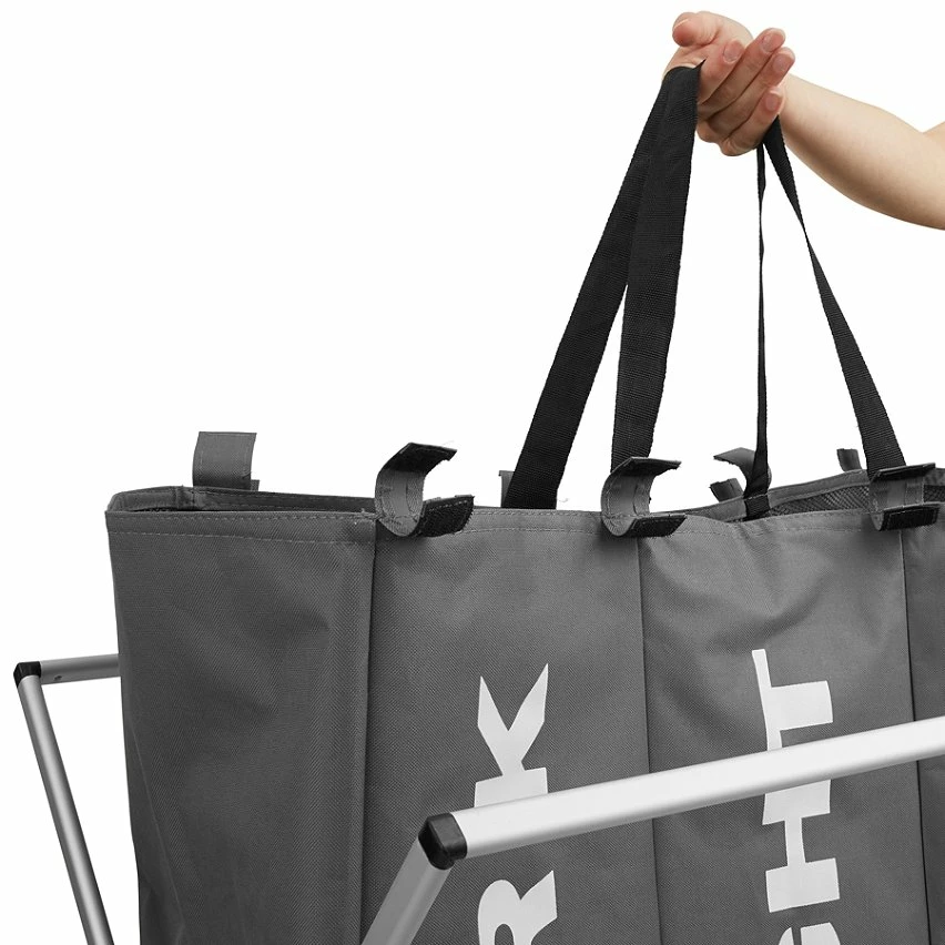 Nouveau 🎁 Tectake Panier à linge triple - beige ❤️ 16 Nouveau 🎁 Tectake Panier à linge triple - beige ❤️ – Image 16