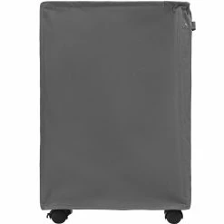 Meilleure affaire 😉 Tectake Panier à linge étroit sur roulettes - beige ❤️ -Métal Soldes 4061173017802 4