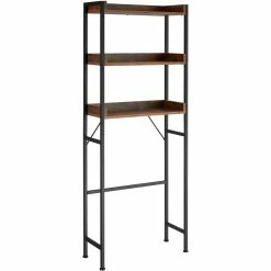 Meilleure vente 🌟 Tectake Étagère de salle de bain Seattle - Bois clair industriel, Chêne Sonoma 🛒