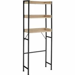 Meilleure vente 🌟 Tectake Étagère de salle de bain Seattle - Bois clair industriel, Chêne Sonoma 🛒 21 Meilleure vente 🌟 Tectake Étagère de salle de bain Seattle - Bois clair industriel, Chêne Sonoma 🛒 -Métal Soldes 4061173209191 1