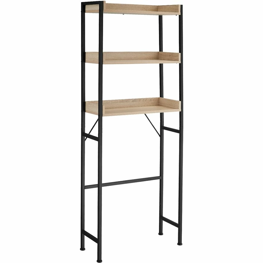 Meilleure vente 🌟 Tectake Étagère de salle de bain Seattle - Bois clair industriel, Chêne Sonoma 🛒 8 Meilleure vente 🌟 Tectake Étagère de salle de bain Seattle - Bois clair industriel, Chêne Sonoma 🛒 – Image 8