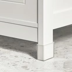 Promo 🌟 SoBuy FRG128-II-W Meuble sous lavabo Meuble sous évier Meuble de Salle de Bain sous lavabo ✨ -Métal Soldes 4251388613450 6