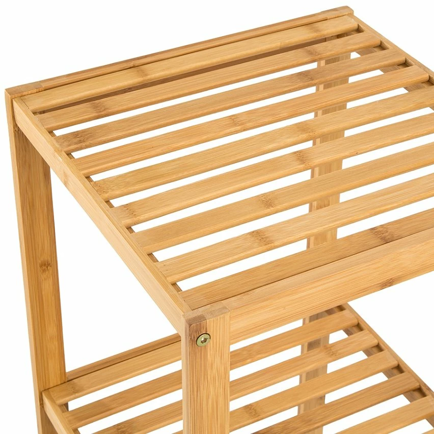 Meilleure affaire 🌟 Tectake Étagère en Bambou 5 niveaux 33x33x141cm 🔥 4 Meilleure affaire 🌟 Tectake Étagère en Bambou 5 niveaux 33x33x141cm 🔥 – Image 4