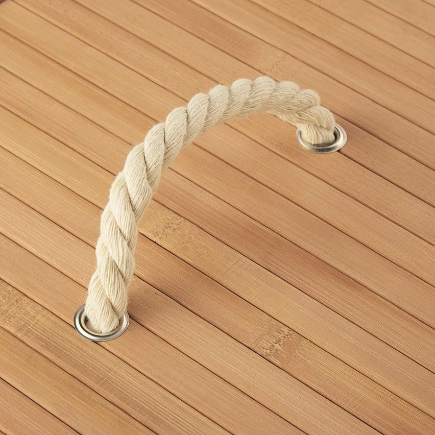 Meilleur prix 🔔 Tectake Panier à linge bambou rond 👍 5 Meilleur prix 🔔 Tectake Panier à linge bambou rond 👍 – Image 5