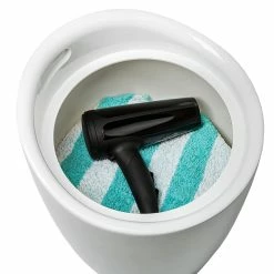 Vente flash 🧨 Tectake Tabouret coffre de rangement - blanc 🎉 -Métal Soldes 4260473662488 5