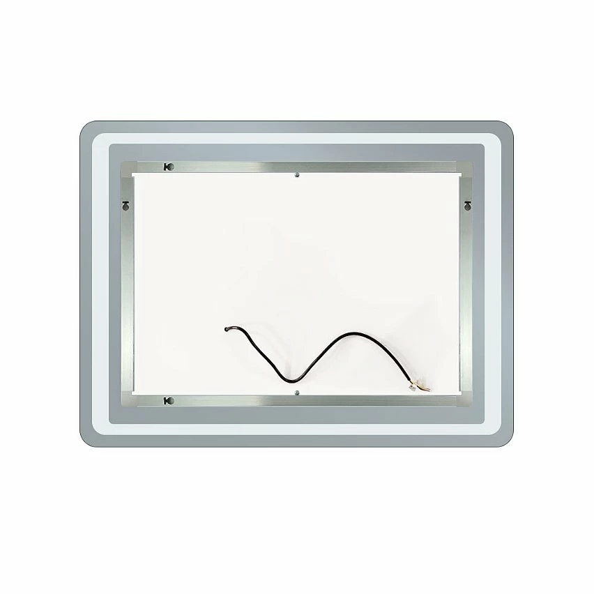 Bon marché ⭐ AICA Sanitaire Miroir rectangulaire de salle de bains de miroir de LED de contact anti-buée, 90*4*65cm 👍 6 Bon marché ⭐ AICA Sanitaire Miroir rectangulaire de salle de bains de miroir de LED de contact anti-buée, 90*4*65cm 👍 – Image 6