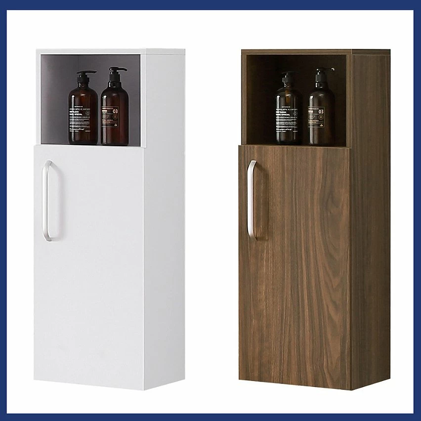 Grosses soldes 😀 AICA Sanitaire armoire de rangement noyer avec une niche ouvert + une porte 30 x 26,8 x 85 cm ⌛ 5 Grosses soldes 😀 AICA Sanitaire armoire de rangement noyer avec une niche ouvert + une porte 30 x 26,8 x 85 cm ⌛ – Image 5