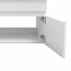 Budget 😉 AICA Sanitaire meuble de salle de bain sous vasque, vasque en céramique, meuble couleur blanc mat 🛒 -Métal Soldes 4764075264472 5