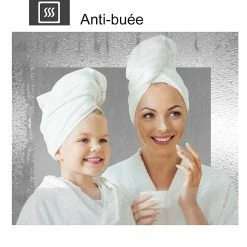 Nouveau ⭐ AICA Sanitaire Aica Miroir de Salle de Bain Anti-buée Miroir Lumineux LED Vertical ou Horizontal Blanc Froid + Interrupteur à Capteur Infrarouge 100 * 70cm 🛒 5 Nouveau ⭐ AICA Sanitaire Aica Miroir de Salle de Bain Anti-buée Miroir Lumineux LED Vertical ou Horizontal Blanc Froid + Interrupteur à Capteur Infrarouge 100 * 70cm 🛒 -Métal Soldes 4764075296336 2