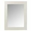 Nouveau 🔥 Paris prix Miroir Mural Design "Relief Fleur" 114cm Blanc 🎉