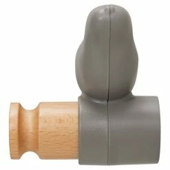 Meilleure affaire ✔️ Paris prix Patère 1 Crochet Design "Oiseau" 11cm Gris 😍 -Métal Soldes 5420072069494 4